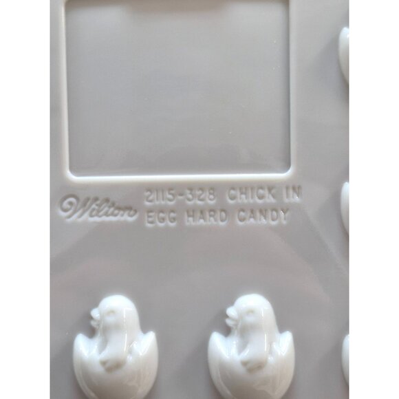 Wilton Chick In Egg Hard Candy Mold 2115-328 Easter Baking Tool - Picture 2 of 3